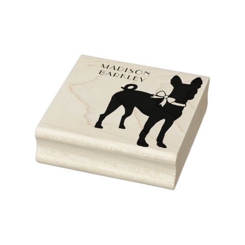 Basenji Dog Puppy Rubber Stamp