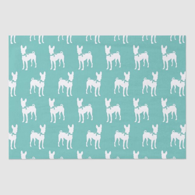 Basenji Dog Puppy Tissue Paper (Front)