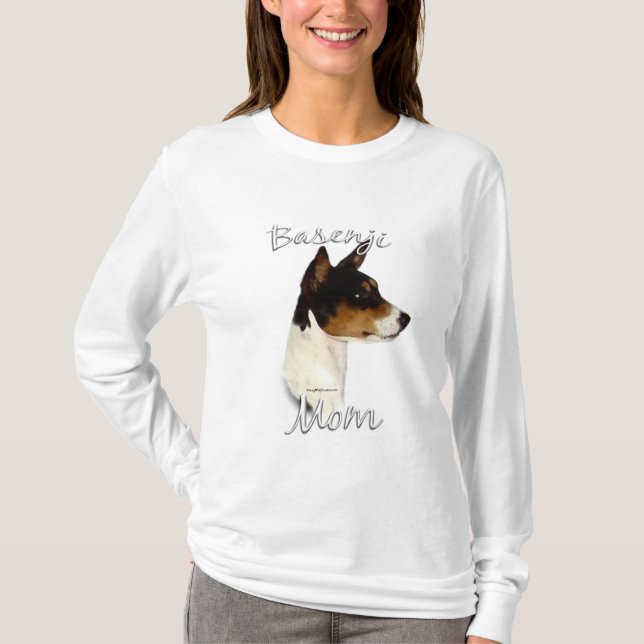 Basenji Mom 2 T-Shirt (Front)