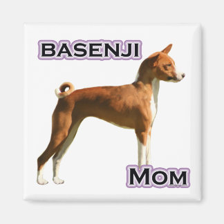 Basenji Mom 4 - Magnet