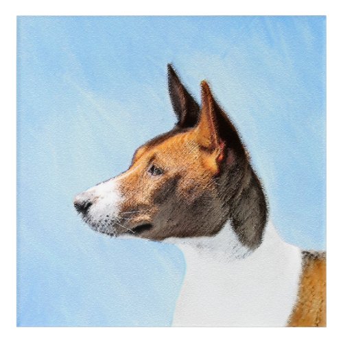 Basenji Painting _ Cute Original Art