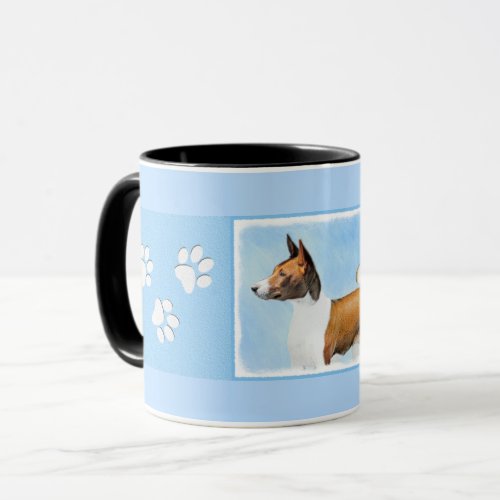 Basenji Painting _ Cute Original Art Mug