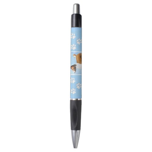 Basenji Painting _ Cute Original Art Pen