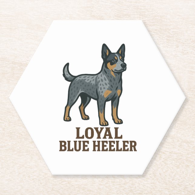 Basenji Paper Coaster (Front)