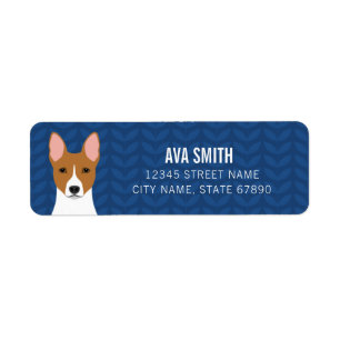 Basenji Return Address Label