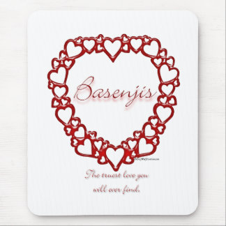 Basenji True Love Mouse Pad