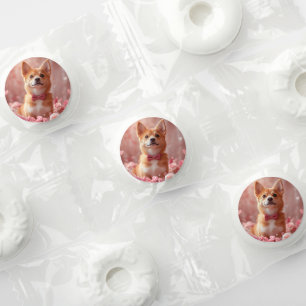 Basenji with Roses - Valentine's Day Life Saver® Mints