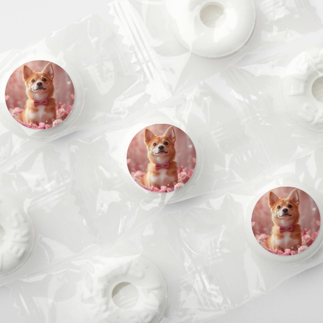 Basenji with Roses - Valentine's Day Life Saver® Mints (Assorted)