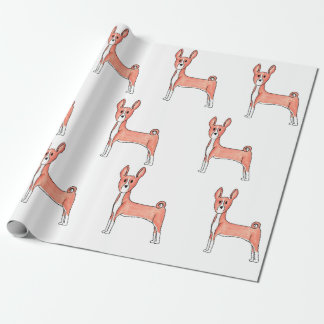 Basenji Wrapping Paper, Pet Gifts Wrapping Paper