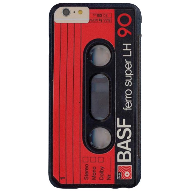 BASF Audio Cassette Tape LH 90 Case-Mate iPhone Case (Back)