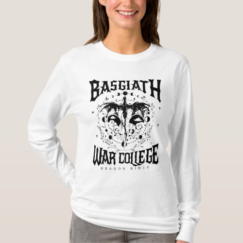 Basgiath War College Unofficial Fourth Wing Merch T_Shirt