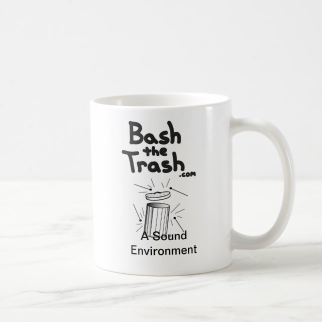 Bash the Trash mug (Right)