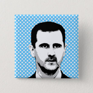 Bashar al Assad - International Leader -.png Pinback Button