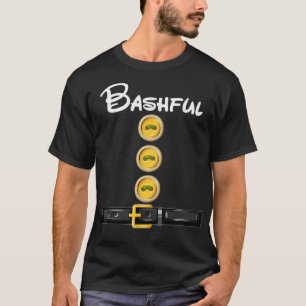 Bashful Dwarf Halloween Costume Funny Idea Bashful T-Shirt