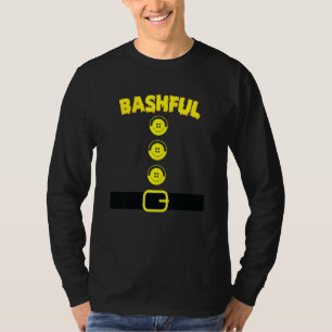 Bashful Dwarf Halloween Matching Funny Family Colo T-Shirt