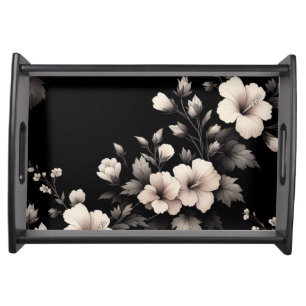 Bashful Hibiscus Serving Tray