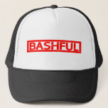 Bashful Stamp Trucker Hat