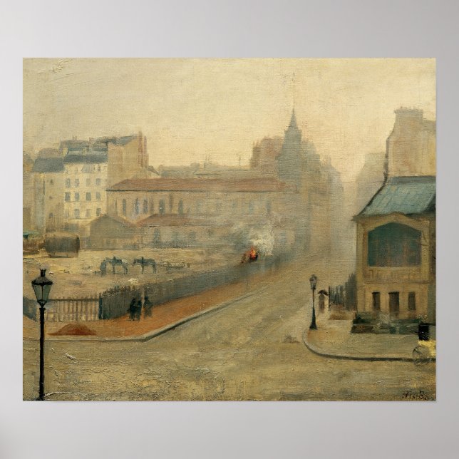 Bashkirtseff - In The Fog Poster (Front)