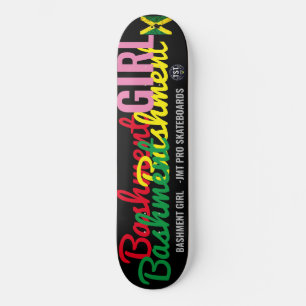 BASHMENT GIRL OFFICIAL 8 1/4" Skateboard Deck