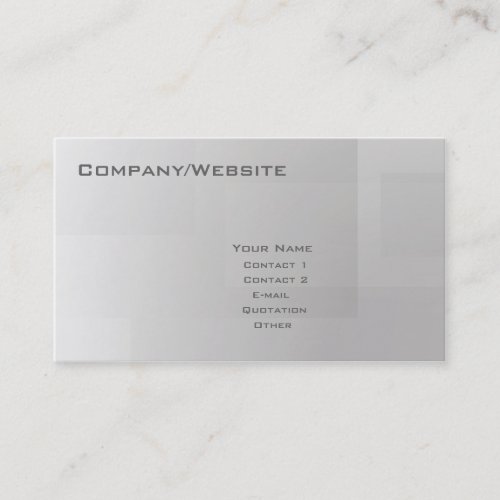 Basic 10 business card