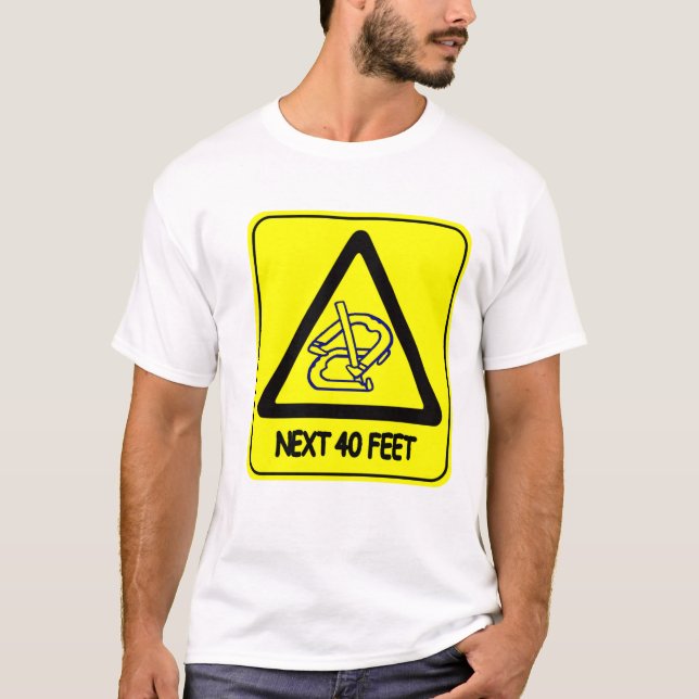 Basic 40' HorseShoes Tee (Front)