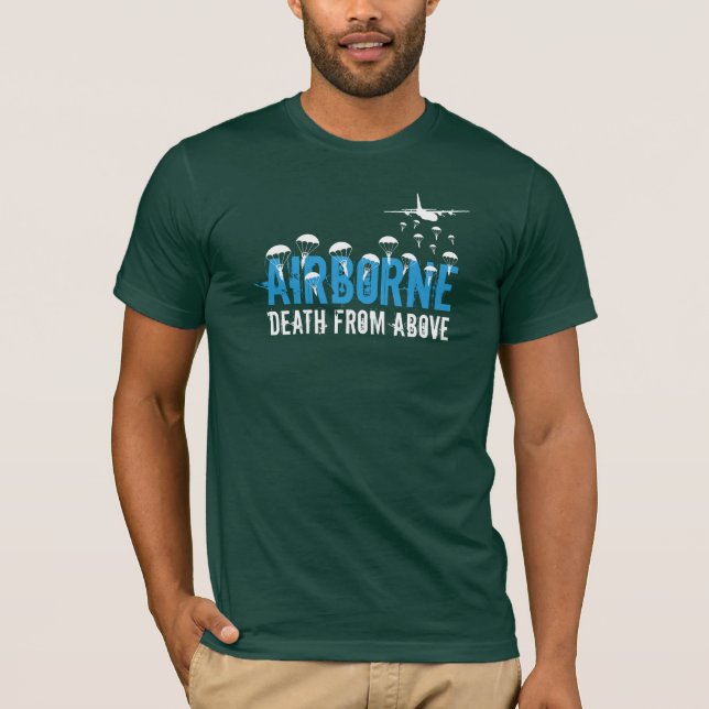 Basic Airborne Death From Above T-Shirt (Front)