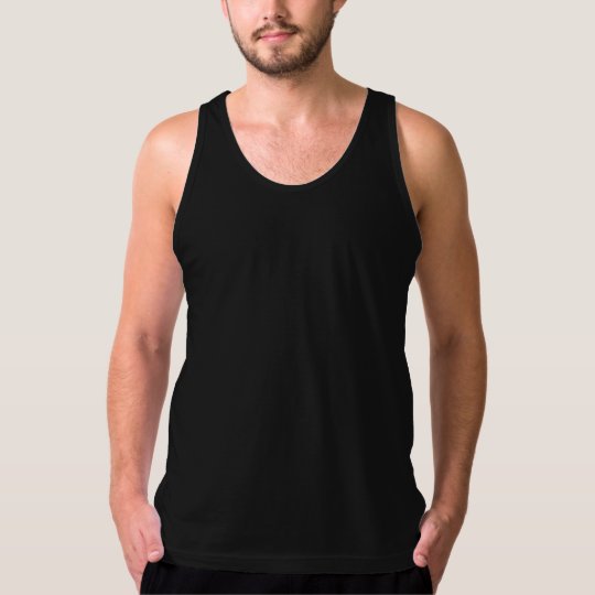 Basic American Apparel Fine Jersey Tank Top Black