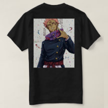 Basic anime print t shirt