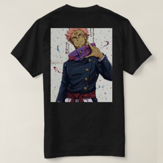Basic anime print t shirt