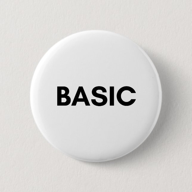 basic black button (Front)