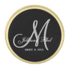 Basic Black Fabulous Wedding Monogram Great Value