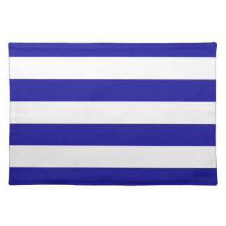 Basic Blue and White Stripes Placemat