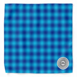 Basic Blue Optical Illusion Magic Scarf Bandana