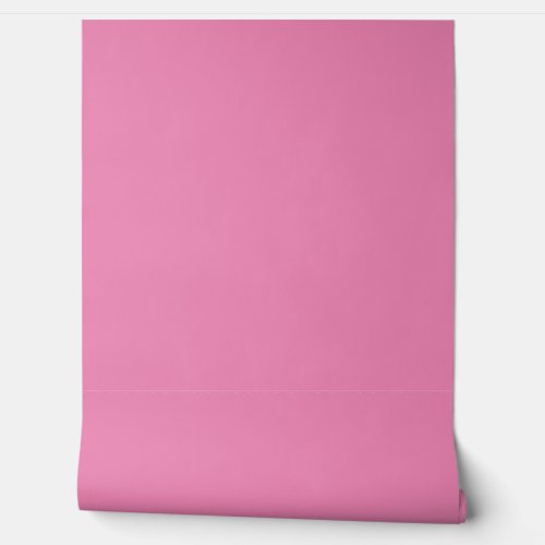 Basic Bubblegum Pink Solid Color Simple Minimal Wallpaper