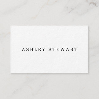 Basic Business Card