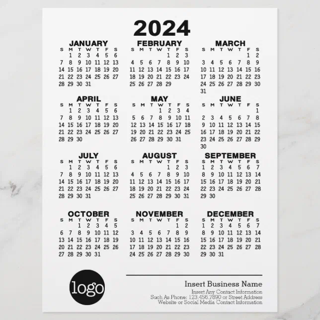 Basic Business Office Logo With 2024 Calendar Letterhead Zazzle   Basic Business Office Logo With 2024 Calendar Letterhead R3bcbaae998e84ee8b693460d53b1ead6 Tcvc9 644.webp