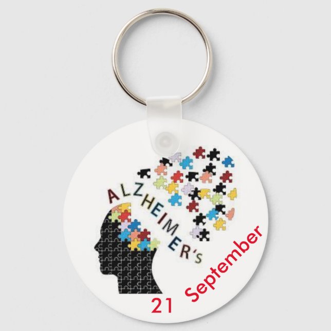 Basic Button Keychain (Front)