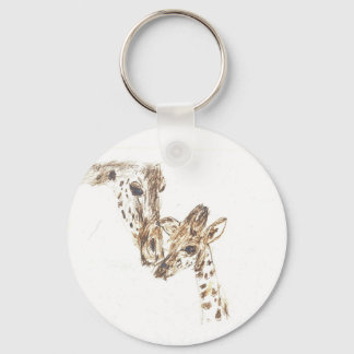 Basic Button Keychain