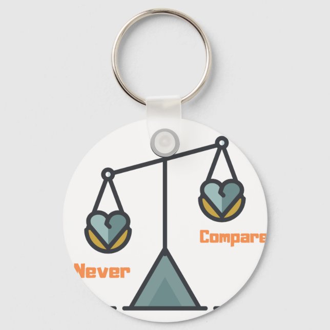 Basic Button Keychain (Front)