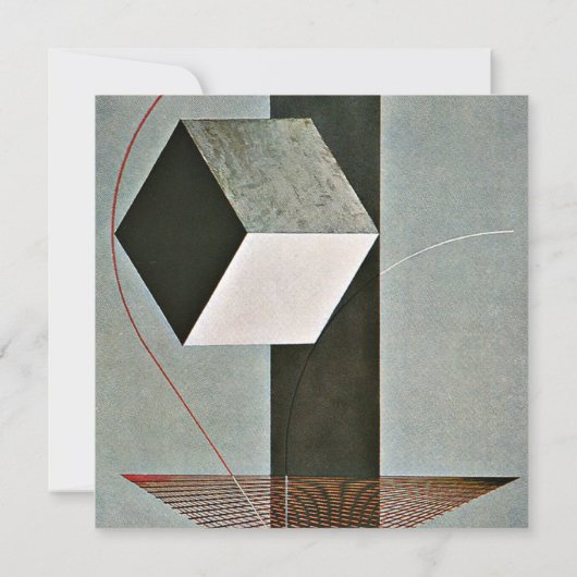 Basic Calculus, abstract artwork by El Lissitzky (Back)