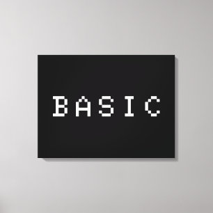 BASIC CANVAS PRINT