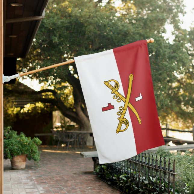 Basic Cav Guidon Flag (In SItu)