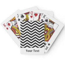 Basic Chevron Playing Cards