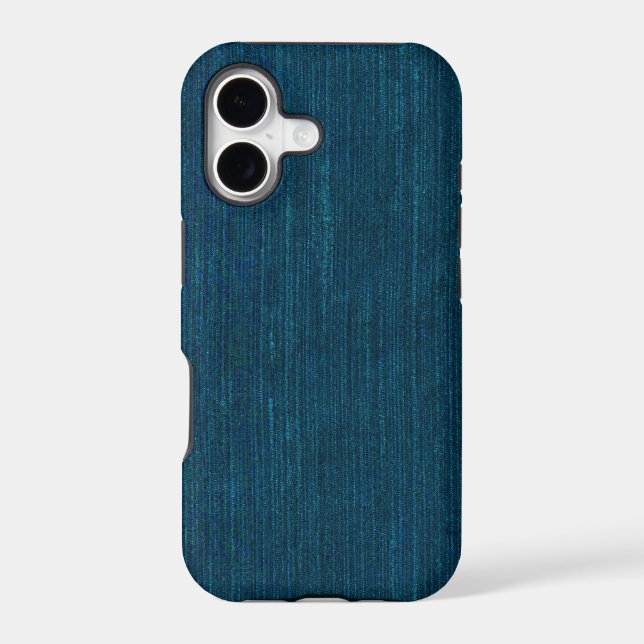 Basic Colors Blue Jean Case-Mate iPhone Case (Back)