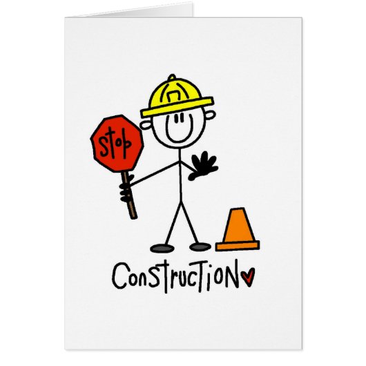 Basic Construction Tshirts and Gifts Cards (Front)