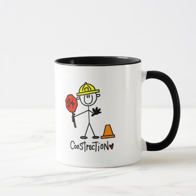 Basic Construction Tshirts and Gifts Mug (Right)