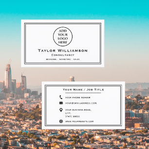 Basic Corporate Professional Company Business Logo Business Card