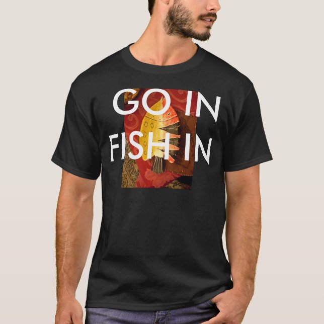 Basic Customize Product GOINg FISHINg T-Shirt (Front)