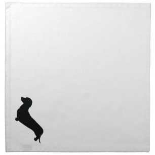 Basic Dachshund Cloth Napkin