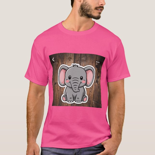 BASIC DARK COLOUR TSHIRT  (Front)